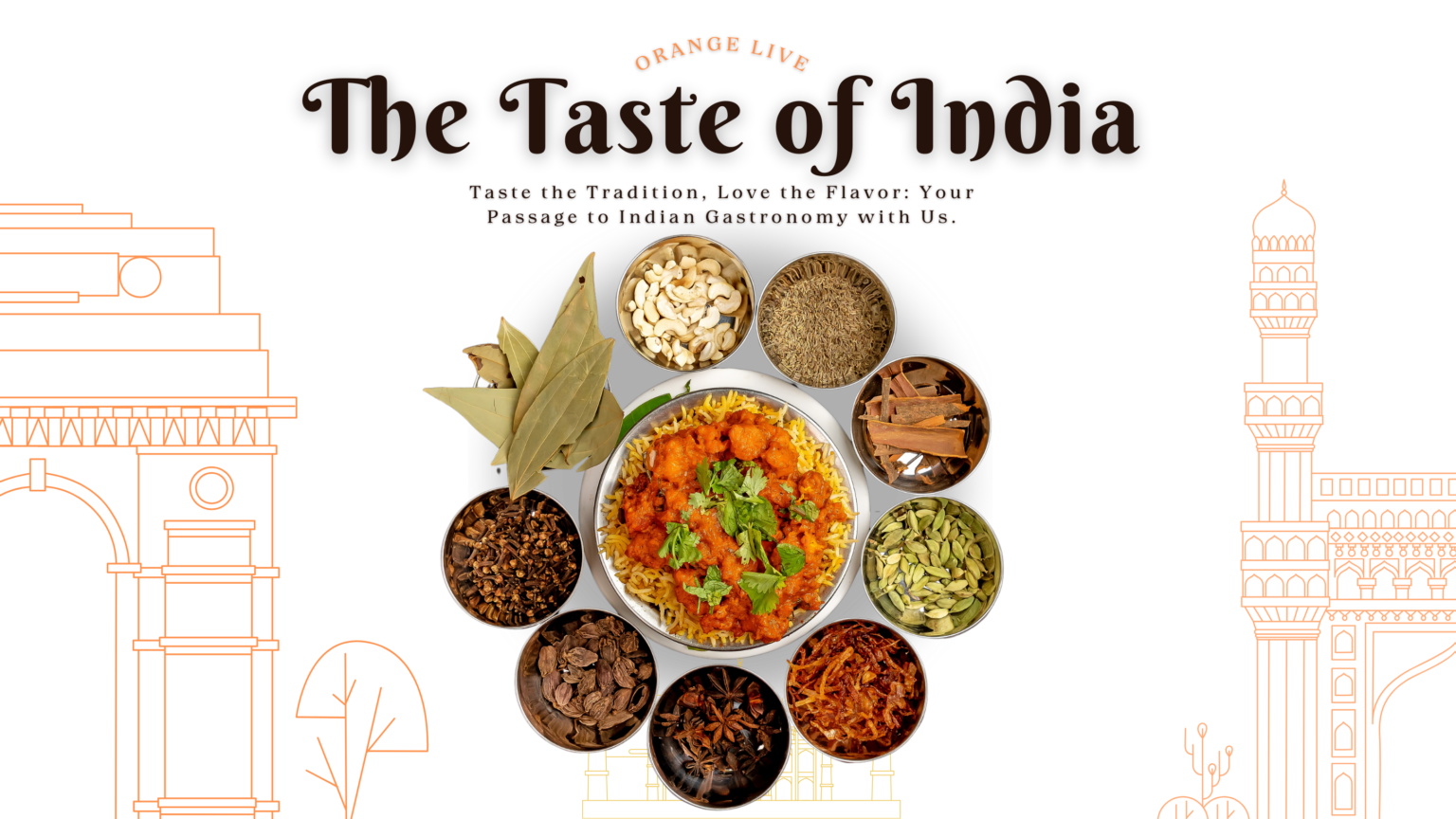 Maroon Vibrant Indian Food Restaurant Promotion Instagram Post (2)